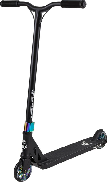 Triukinis paspirtukas Longway Summit Pro, Juodas/Neochromas
