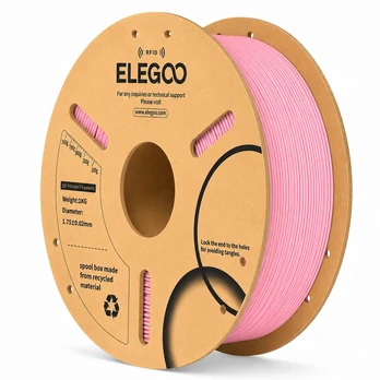 Elegoo PLA filamentas 1.75mm 1kg - RFID - Rožinis