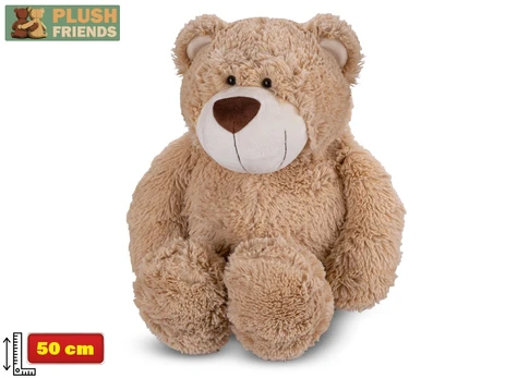 Plush toy - 02435 - TEDDY BEAR - size 50 cm