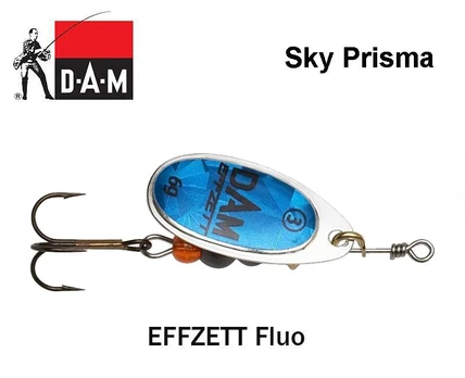 Sukriukė DAM effzett Fluo Sky Prisma 6 g