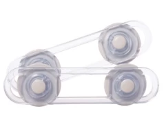 Universali apsauga Dreambaby Mini Multi-Purpose Latches, plastikas, skaidri, 2 vnt. kaina