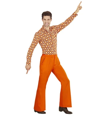 THE 70s GROOVY STYLE - orange (pants)