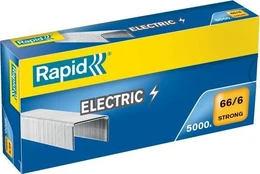 Rapid 66/6, Staples pack, 6 mm, 5000 staples, 66/6, Nerūdijantis plienas, 20 sheets kaina