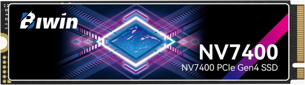 BIWIN vidinis 1 TB M.2 2280 PCIe 4.0 NVMe SSD, NV7400