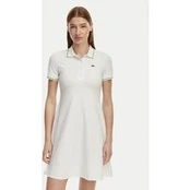 Lacoste Kasdieninė suknelė EF5288 Balta Regular Fit