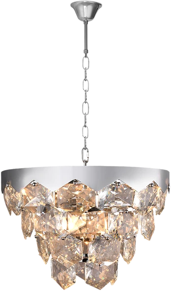 GRACE CHROME 6xE14 šviestuvas