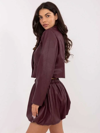 Italy Moda Spódnica-IT-SD-FL9791.17P-bordinė