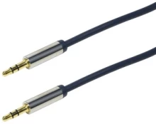 Laidas Logilink Jack to Jack Jack 3.5, Jack 3.5, 0.3 m, mėlyna kaina