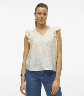 Palaidinė moterims Vero Moda, balta