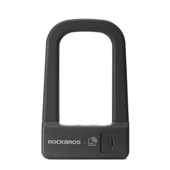 Rockbros RBNS1 SMART Bike Lock with NFC Reader - Juodas