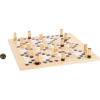 Small Foot Gra 2w1 Ludo i Drabiny Gold Edition maža pėda