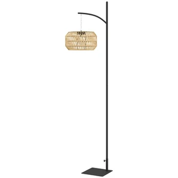 Saulės stovinti lempa, Ratanas, IP44, 178 cm, 1 vnt
