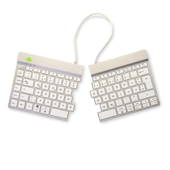 R Go Tools R-Go Klaviatūra Split Break DE-išdėstymas Bluetooth baltas