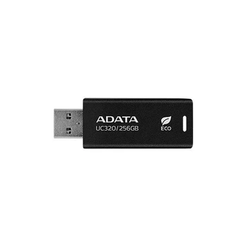 Atminties kortelė MEMORY DRIVE FLASH USB3.2 256G/BLACK UC320-256G-RBK/BK ADATA