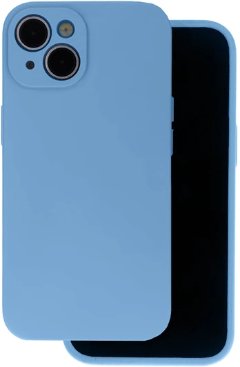 Dėklas TelForceone Solid Silicon case for Samsung Galaxy A14 5G light mėlynas
