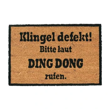 Kodustaar Durų kilimėlis, 1.5x60x40 cm, rudas