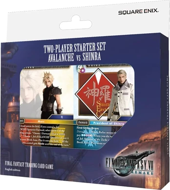Final Fantasy TCG: Ffvii Remake Avalanche Vs Shinra - 2-player Starter Set