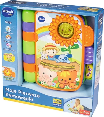 Interaktyvus žaislas VTech My First Rhymes ENG, 21.5 cm