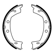 ABE CRI001ABE Brake shoe set kaina