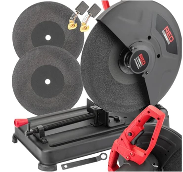 Metalo pjūklas Red Technic RTUKM0024, 3500W, 355mm, 2 skydai