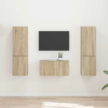 TV staliukas 3 pcs Sonoma ąžuolas