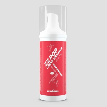 CRUSHIOUS ZZ POP skystas vibratorius su braškių aromatu 30 ml