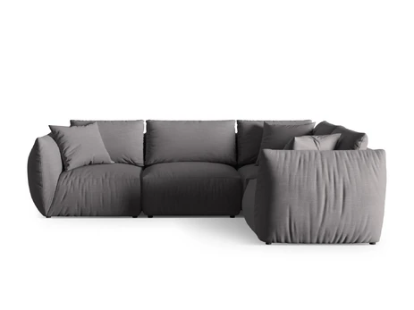 Kampinė Sofa - dešinė, Chris, 4 vietų, 295x210x80, smėlio spalvos