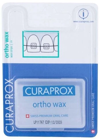 Ortodontinis vaškas Curaprox, skaidrus