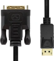 Kabelis ProXtend DisplayPort - DVI-D 3m juoda (DP1.2-DVI241-003) kaina