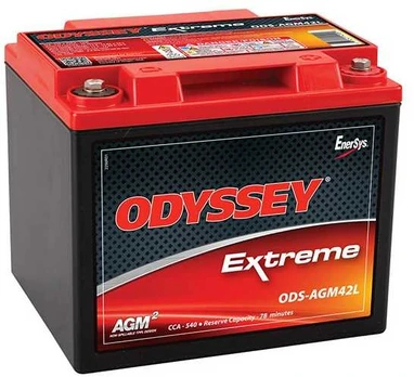 ODYSSEY ODS-AGM42L (PC1200) 42Ah akumuliatorius