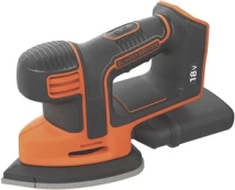 Šlifavimo mašina Black+Decker Cordless Triangle Grinder without battery and charger, 18 V kaina