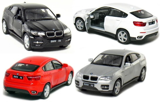 KINSMART automobilis BMW X6, 12 cm