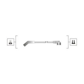 MAGNETI MARELLI 941319170104 Ignition lead set
