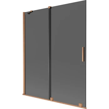 Vonios sienelė Mexen Velar, 140 cm x 150 cm, brushed copper sp.