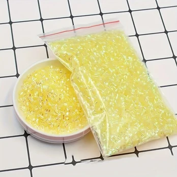 Ledo karoliukai, Yellow (1 bag)