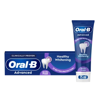 Dantų pasta Oral-B Advanced Whitening, mėtų skonio, 75 ml
