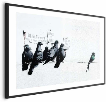 Artgeist Plakatas - Xenophobic Pigeons
