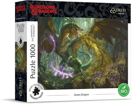 Trefl Dėlionė 10758 Prime Dungeons & Dragons, Dear Žalias Sand