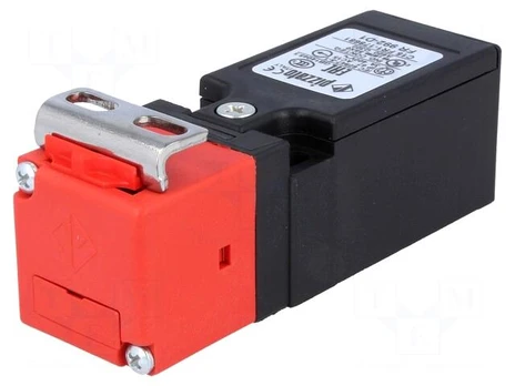 Safety switch: key operated | FR | NC x2 | IP67 | polymer | black,red