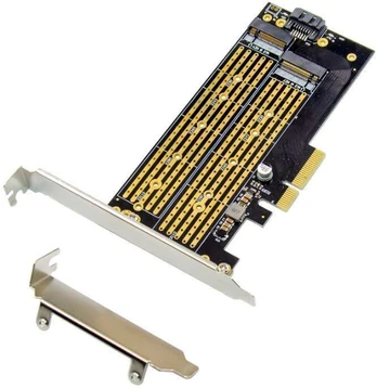 Kontroler MicroConnect PCIe x4 M.2 Key NMVe SSD Adapt