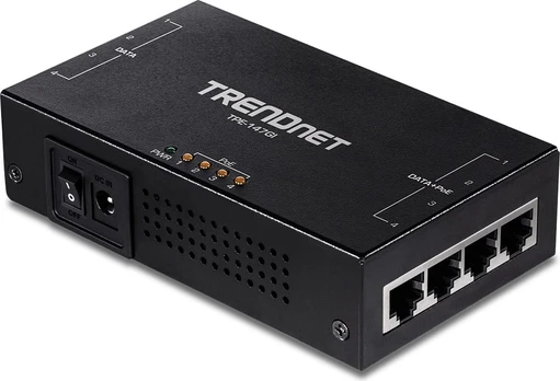 Šakotuvas TRENDnet Injector POE+ 65W 4-Port