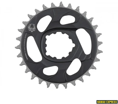 Priekinė žvaigždė SRAM X-SYNC 2 30T Direct Mount -4mm Offset Eagle Lunar/Polar Pilkas