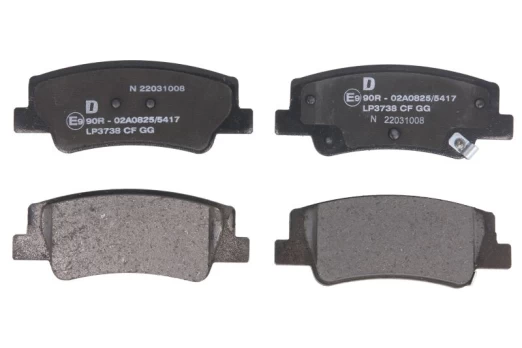 DELPHI LP3738 Brake pad set