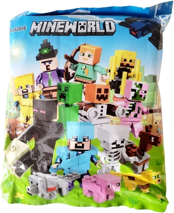 "Mineworld figūrėlės", 16 vnt.