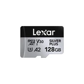 MEMORY MICRO SDXC 128GB UHS-I/LMSSIPL128G-BNANG LEXAR kaina