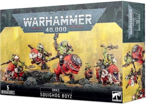 Games Workshop Warhammer 40,000 - Orks: Squighog Boyz