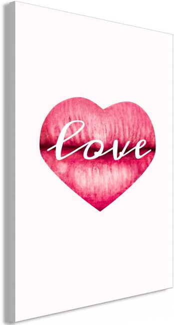 Artgeist Paveikslas - Love Lips (1 Part) Vertical