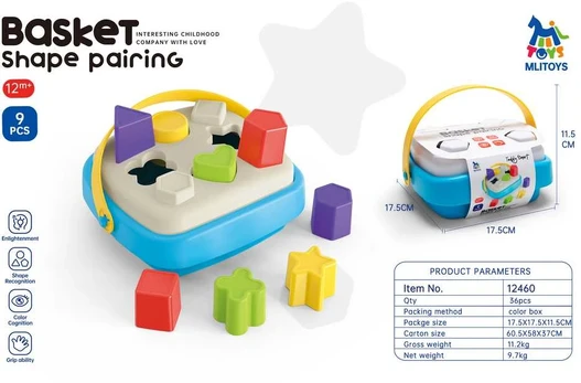 Lean Sport Sorter for the Youngest Different Shapes