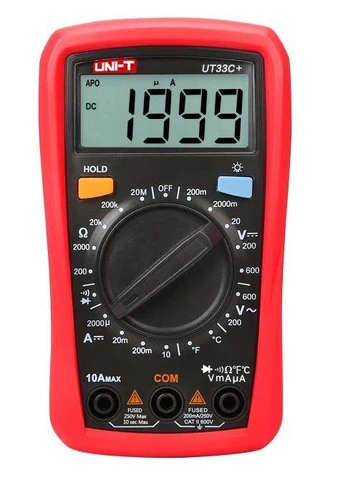 Multimetras UNI-T UT33C+