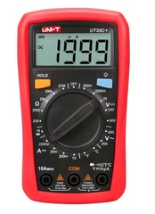 Multimetras UNI-T UT33C+ kaina